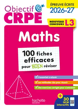 Read: Objectif Book CRPE 2026 - Maths - 100 fiches pour bien réviser  - ép. écrite d'admissibilité L3