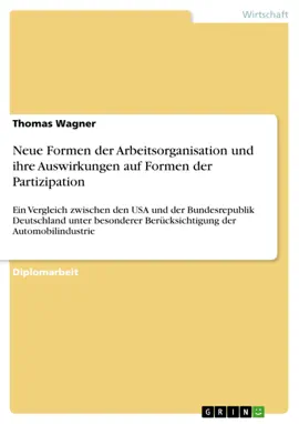 Read: Neue Formen der Arbeitsorganisation und ihre Book Auswirkungen auf Formen der Partizipation