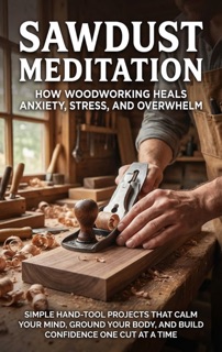 Sawdust Meditation: How Woodworking Heals Anxiety, Stress, and Overwhelm by David Patterson