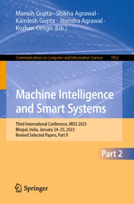 Read: Machine Intelligence and Smart Systems Book