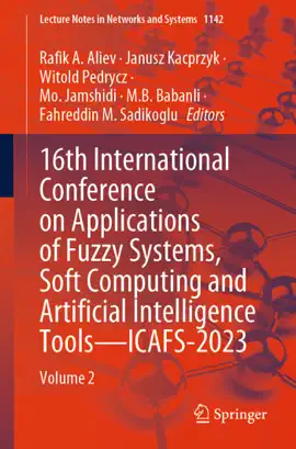 Read: 16th International Conference on Applications of Fuzzy Systems, Soft Computing and Book Artificial Intelligence Tools – ICAFS-2023