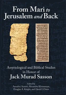 Read: From Mari Book to Jerusalem and Back