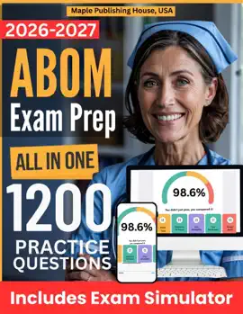 All-in-One ABOM Exam Prep  Rewiew + Online Exam Simulator  6 Tests & 1200 Questions  ABOM American Board of Obesity Medicine Exam Study Guide