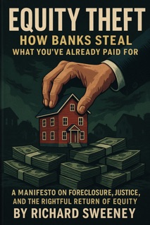 Equity Theft: How Banks Steal What You’ve Already Paid For A Manifesto on Foreclosure, Justice, and the Rightful Return of Equity by Richard Sweeney