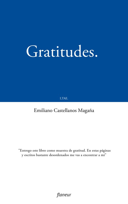 Gratitudes.
