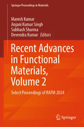 Read: Book Recent Advances in Functional Materials, Volume 2