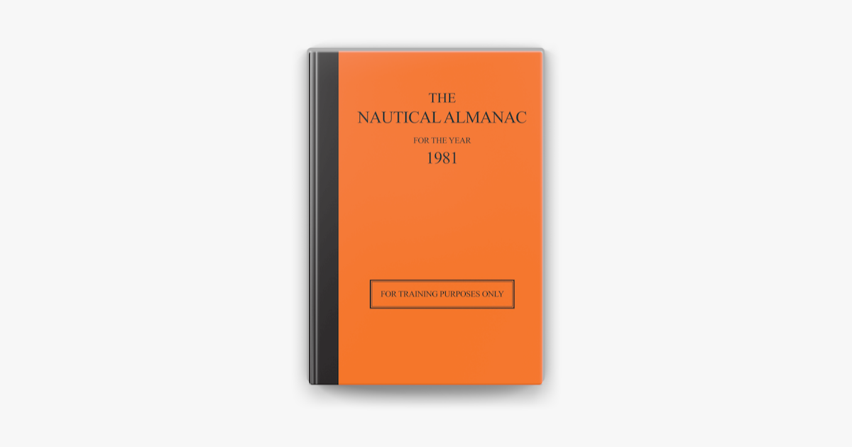 ‎The Nautical Almanac for 1981 on Apple Books