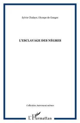 Read: L'esclavage Book des nègres