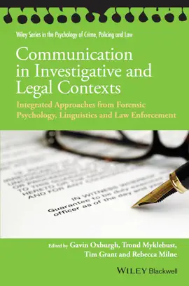 Read: Communication in Investigative and Legal Book Contexts