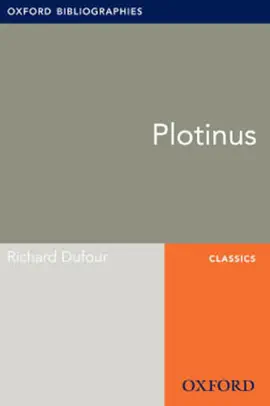 Read: Book Plotinus: Oxford Bibliographies Online Research Guide