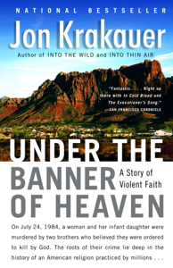 Under the Banner of Heaven - Jon Krakauer Cover Art