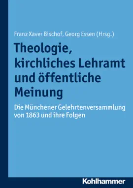 Read: Book Theologie, kirchliches Lehramt und öffentliche Meinung