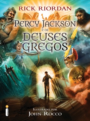 Capa do livro Percy Jackson e os Deuses Gregos de Rick Riordan