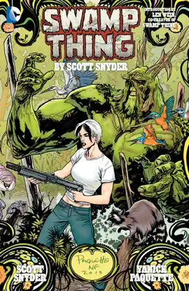 Read: Swamp Book Thing By Scott Snyder Deluxe Edition