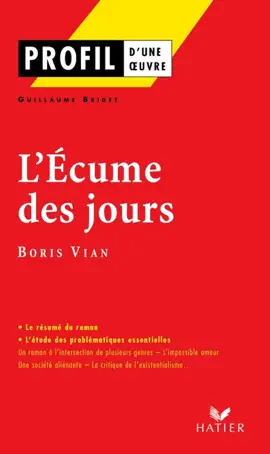 Read: Profil - Vian (Boris) Book : L'écume des jours