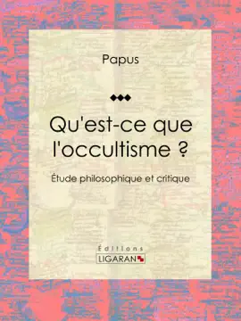Read: Qu'est-ce Book que l'occultisme ?