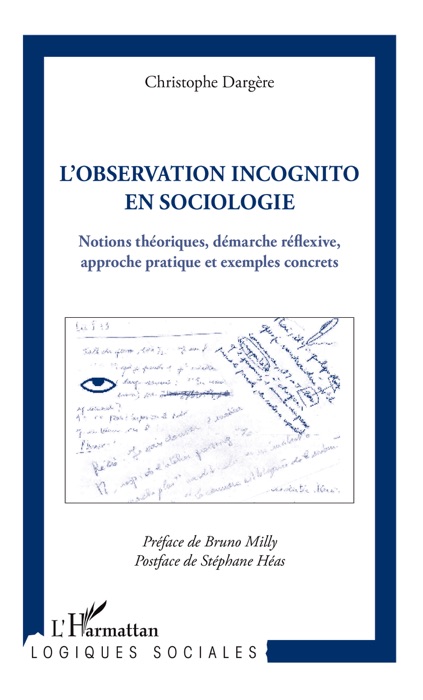 L’observation incognito en sociologie