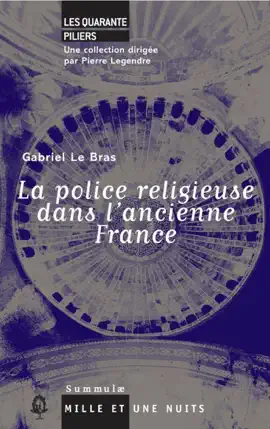 Read: La Police Book religieuse dans l'ancienne France