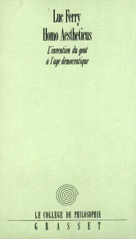 Read: Book Homo Aestheticus