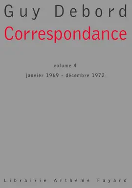 Correspondance, tome 4