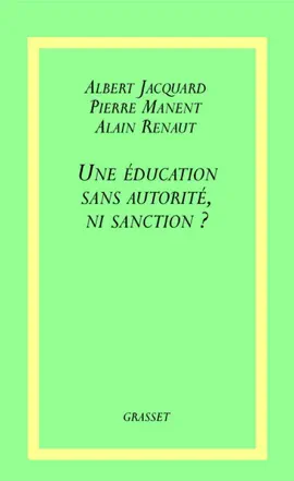 Read: Une Book éducation sans autorité, ni sanction ?