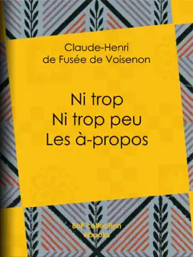 Read: Ni trop Book ni trop peu – les à-propos
