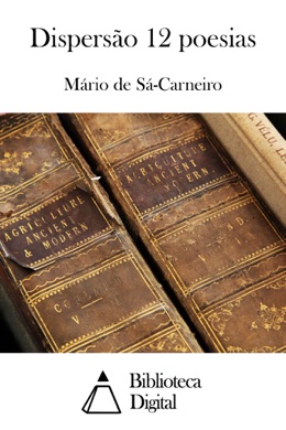 Capa do livro Poesias de Mário de Sá-Carneiro