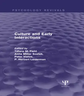Read: Culture Book and Early Interactions (Psychology Revivals)