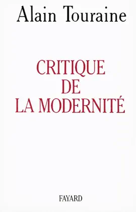 Read: Critique de la Book modernité