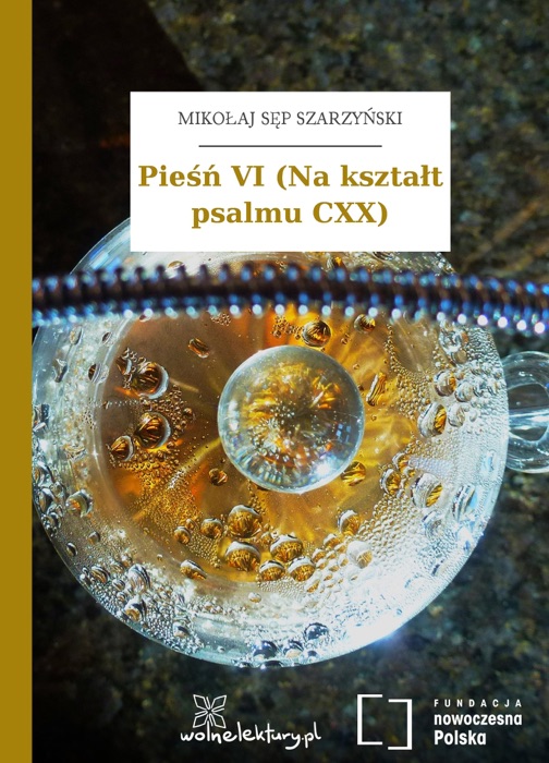 Pieśń VI (Na kształt psalmu CXX)