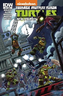 Teenage Mutant Ninja Turtles: New Animated Adventures #17 by Landry Walker, Dario Brizuela & Chad Thomas