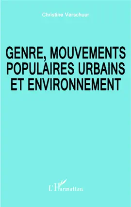Read: Genre, Book mouvements populaires urbains et environnement