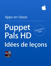 Book cover for Puppet Pals HD idées de leçons by Apple Education