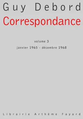Correspondance, volume 3