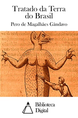 Capa do livro Tratado da Terra do Brasil de Pero de Magalhães Gândavo