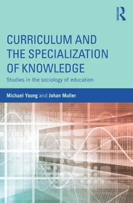 Read: Curriculum and the Specialization of Knowledge Book