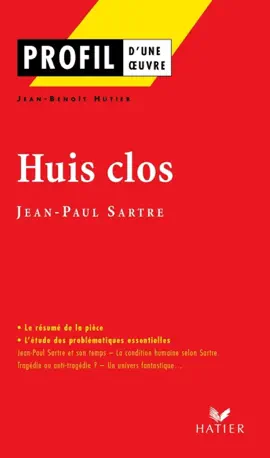 Read: Profil - Sartre (Jean-Paul) : Huis clos Book