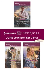 Harlequin Historical June 2016 - Box Set 2 of 2 - Louise Allen, Sophia James & Laurie Benson