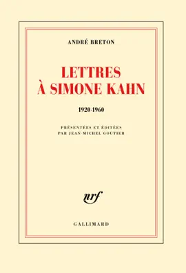 Read: Lettres à Book Simone Kahn (1920-1960)