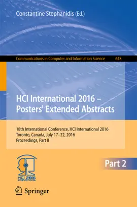 Read: HCI Book International 2016 – Posters' Extended Abstracts