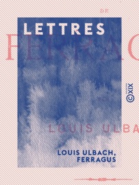 Couverture du livre de Lettres