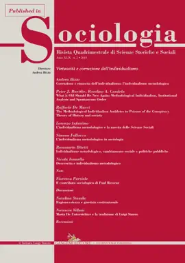 Read: L'individualismo metodologico e la nascita delle Scienze Sociali Book