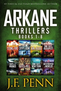 ARKANE Thrillers 8 Book Boxset by J.F. Penn