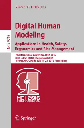 Read: Book Digital Human Modeling: Applications in Health, Safety, Ergonomics and Risk Management