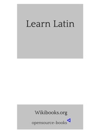 Learn Latin - Wikibooks