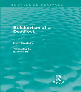 Read: Bolshevism at a Deadlock Book (Routledge Revivals)