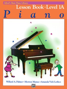 Alfred's Basic Piano Library - Lesson 1A
