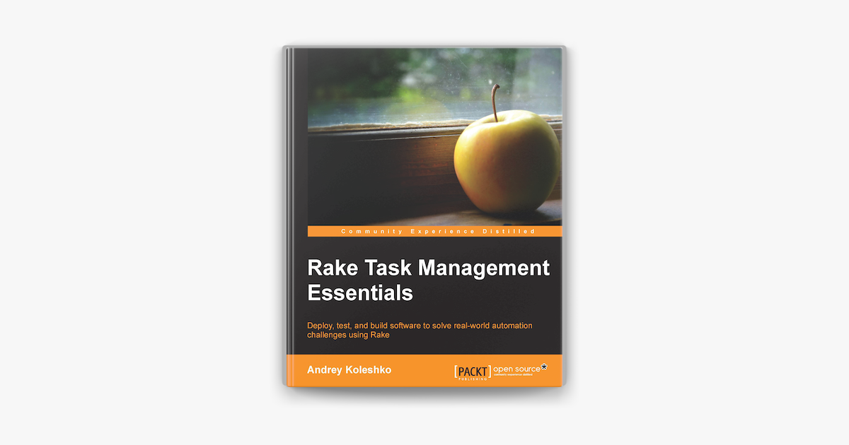 Rake Task Management Essentials on Apple Books