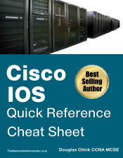 Cisco IOS Quick Reference Cheat Sheet - Douglas Chick Cover Art