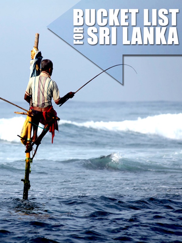 Bucket List for Sri Lanka